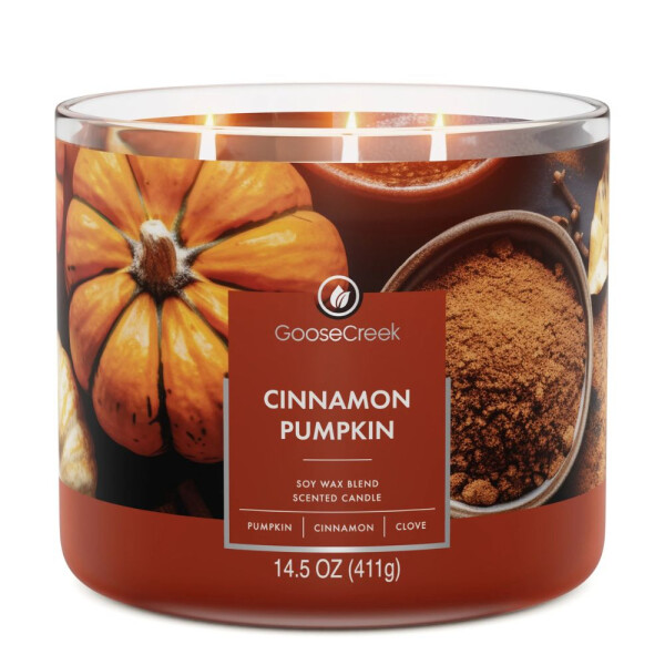 Cinnamon Pumpkin 3-Wick-Candle 411g
