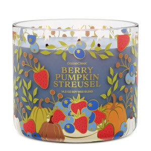 Berry Pumpkin Streusel 3-Docht-Kerze 411g