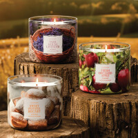 Fresh Orchard Apple 3-Wick-Candle 411g