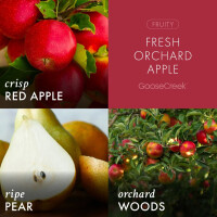 Fresh Orchard Apple 3-Wick-Candle 411g