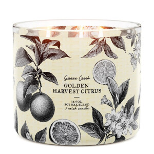 Golden Harvest Citrus 3-Wick-Candle 411g