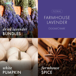 Farmhouse Lavender 3-Wick-Candle 411g