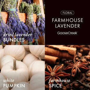 Farmhouse Lavender 3-Wick-Candle 411g