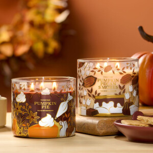 Pumpkin Pecan Smores 3-Docht-Kerze 411g