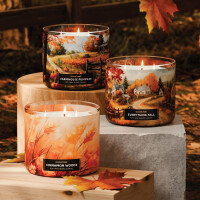 Everything Fall 3-Docht-Kerze 411g
