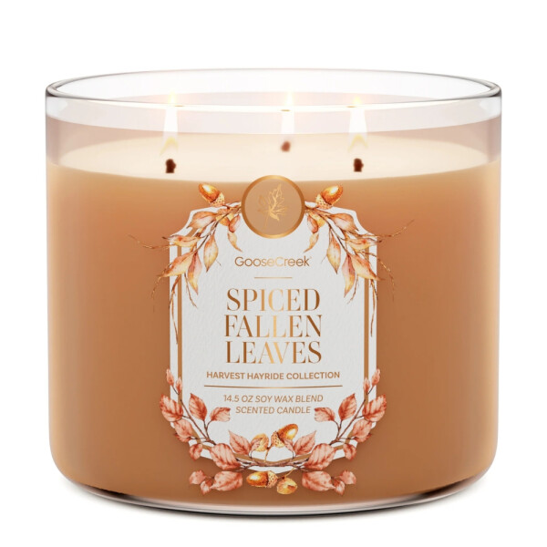 Spiced Fallen Leaves 3-Docht-Kerze 411g