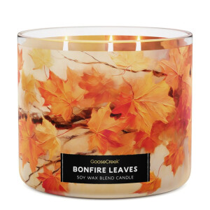 Bonfire Leaves 3-Wick-Candle 411g