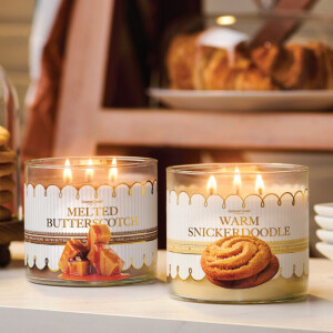 Melted Butterscotch 3-Docht-Kerze 411g