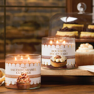 Bourbon Pecan Tart 3-Wick-Candle 411g