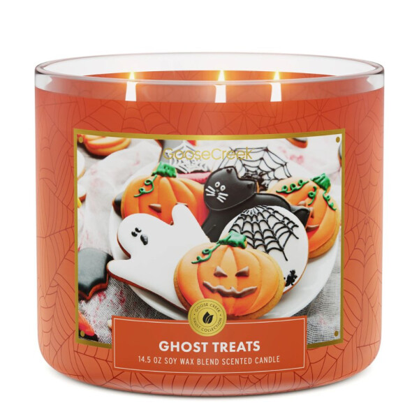 Ghost Treats 3-Wick-Candle 411g