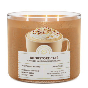 Bookstore Café 3-Wick-Candle 411g