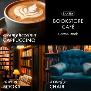Bookstore Café 3-Wick-Candle 411g