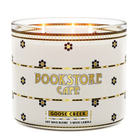 Bookstore Café 3-Wick-Candle 411g