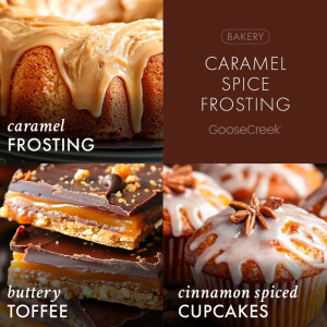Caramel Spice Frosting 3-Docht-Kerze 411g