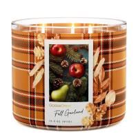 Fall Garland 3-Wick-Candle 411g