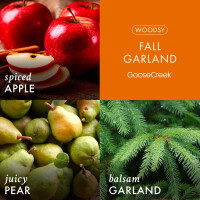 Fall Garland 3-Wick-Candle 411g