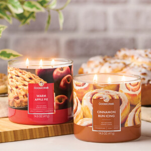 Cinnamon Bun Icing 3-Wick-Candle 411g