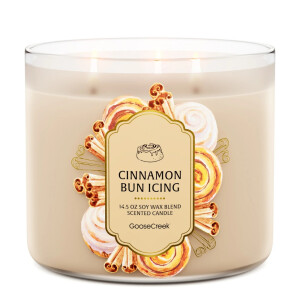Cinnamon Bun Icing 3-Wick-Candle 411g
