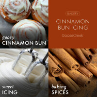Cinnamon Bun Icing 3-Docht-Kerze 411g