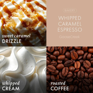Whipped Caramel Espresso 3-Wick-Candle 411g