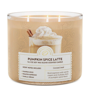 Pumpkin Spice Latte 3-Wick-Candle 411g