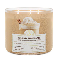 Pumpkin Spice Latte 3-Wick-Candle 411g