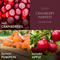 Cranberry Harvest 3-Wick-Candle 411g