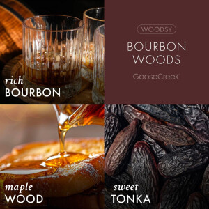 Bourbon Woods 3-Docht-Kerze 411g
