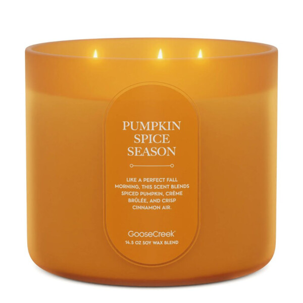 Pumpkin Spice Season 3-Wick-Candle 411g