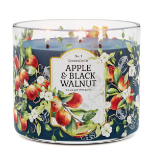 Apple & Black Walnut 3-Wick-Candle 411g