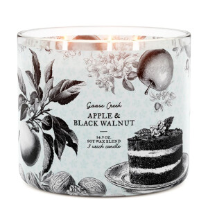 Apple & Black Walnut 3-Wick-Candle 411g