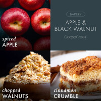Apple & Black Walnut 3-Docht-Kerze 411g