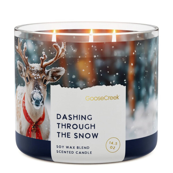 Dashing Through the Snow 3-Docht-Kerze 411g