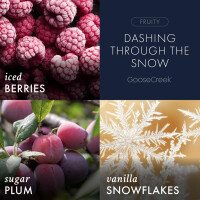 Dashing Through the Snow 3-Docht-Kerze 411g