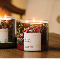 Cozy Home 3-Docht-Kerze 411g