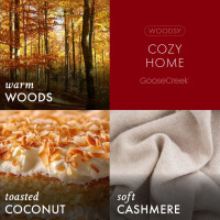 Cozy Home 3-Docht-Kerze 411g