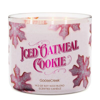 Iced Oatmeal Cookie 3-Docht-Kerze 411g