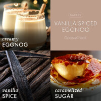 Vanilla Spiced Eggnog 3-Wick-Candle 411g