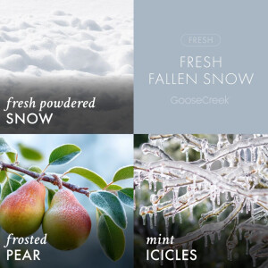 Fresh Fallen Snow 3-Docht-Kerze 411g