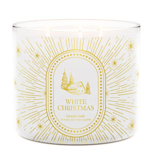 White Christmas 3-Docht-Kerze 411g