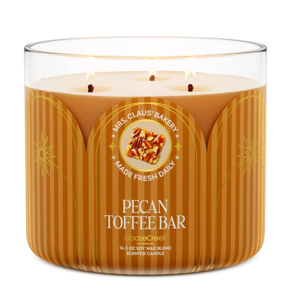 Pecan Toffee Bar 3-Docht-Kerze 411g