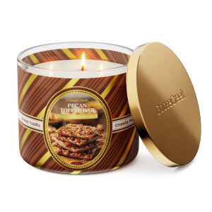 Pecan Toffee Bar 3-Docht-Kerze 411g