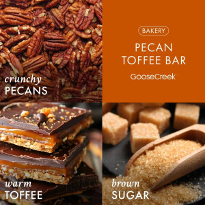 Pecan Toffee Bar 3-Docht-Kerze 411g