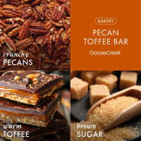 Pecan Toffee Bar 3-Docht-Kerze 411g