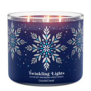 Twinkling Lights 3-Wick-Candle 411g