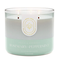 Rosemary & Peppermint 3-Docht-Kerze 411g