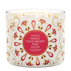 Sweet Cran-Merry Fizz 3-Wick-Candle 411g