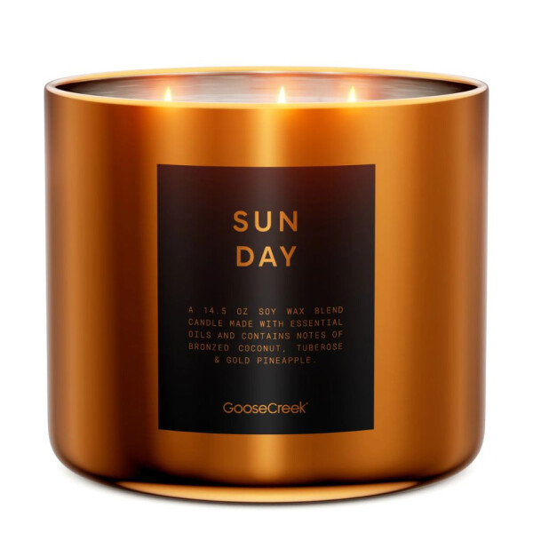 Sun Day 3-Wick-Candle 411g