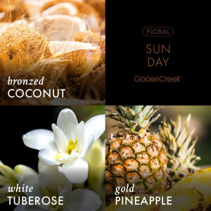 Sun Day 3-Docht-Kerze 411g