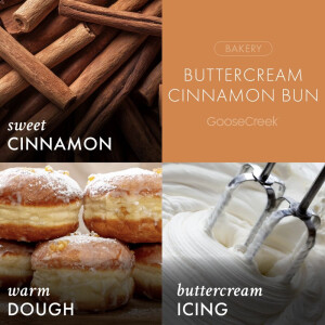 Buttercream Cinnamon Bun 1-Wick-Candle 198g